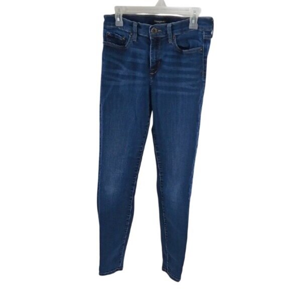 Banana Republic Jeans Blue Denim Sculpt Skinny Stretch Womens Size 6 - Picture 1 of 6
